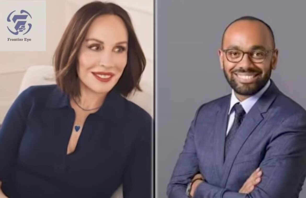 Gabon's former first lady Sylvia Bongo and son Noureddin Bongo