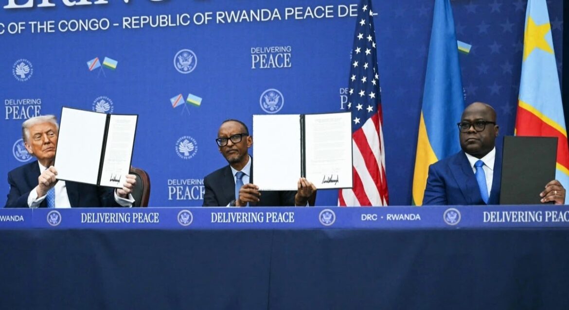 Rwand and DRC presidents